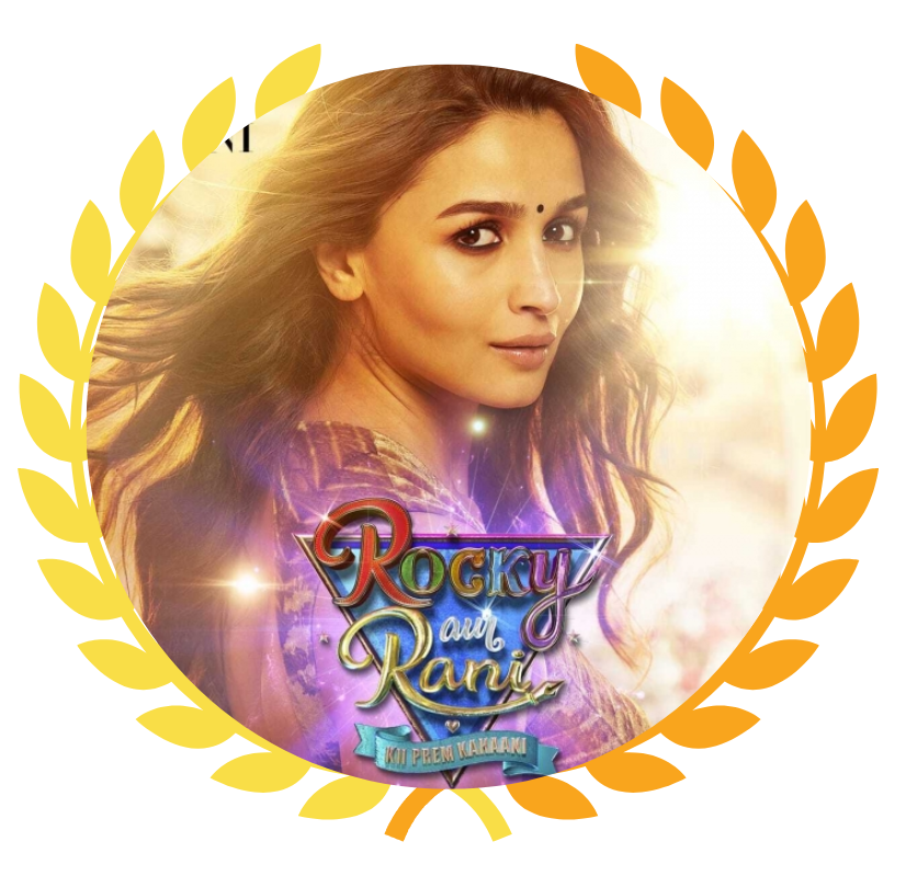 Alia Bhatt 
Rocky or rani ki prem kahani